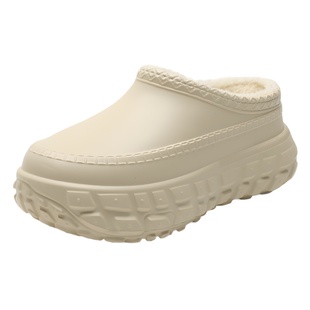 Cotton Shoes Men's Winter fleece-lined Thickened 2024 New Non-slip fleece-lined Warm Height-increasing Cotton Shoes Women's Cotton Slippers