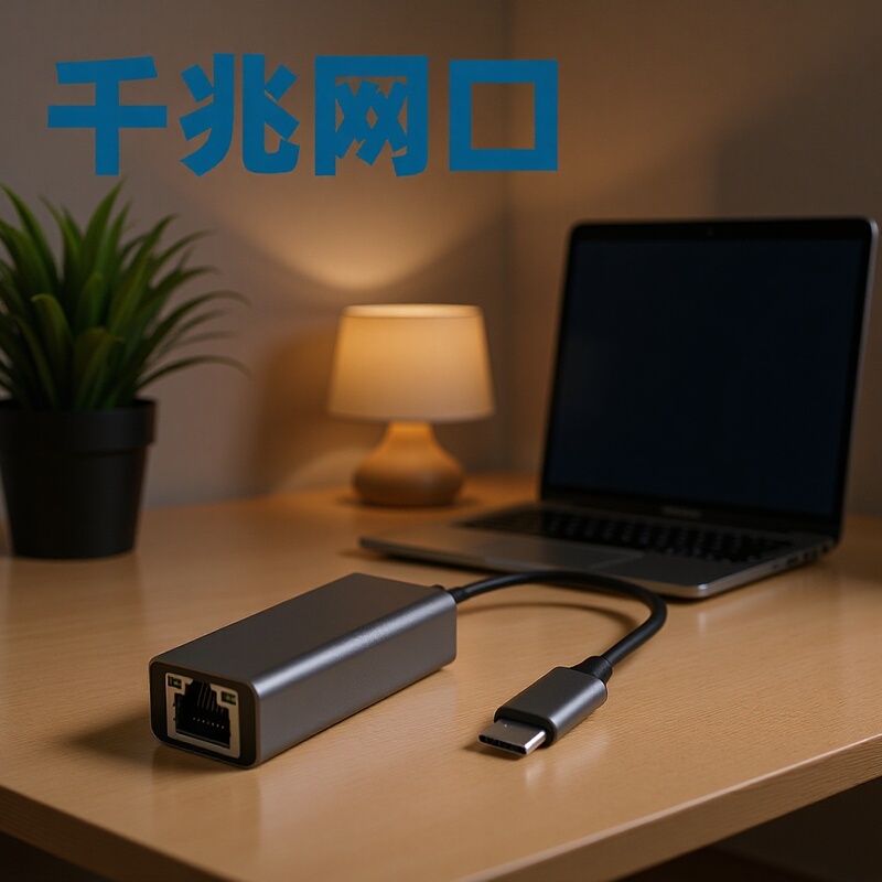 Typec Gigabit Adapter Network Port USB Network Cable Rj45 Adapter Server Computer Driver-Free Network Card Converter