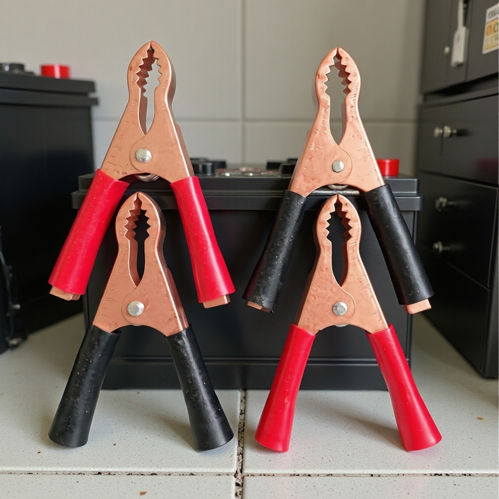 锯齿电瓶夹  鳄鱼夹子  一元店日用百货批发