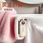 奶白梳气垫梳随身便携折叠迷你气囊梳带镜子女士镜子一体梳子