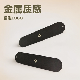 Factory Direct supply metal parts laser carving logo with 3M adhesive 420 stainless steel nameplate iron patch hardware stamping parts