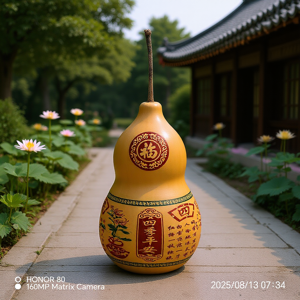 天然葫芦挂件摆件手把件带龙头平安玄关葫芦摆件带龙头大葫芦