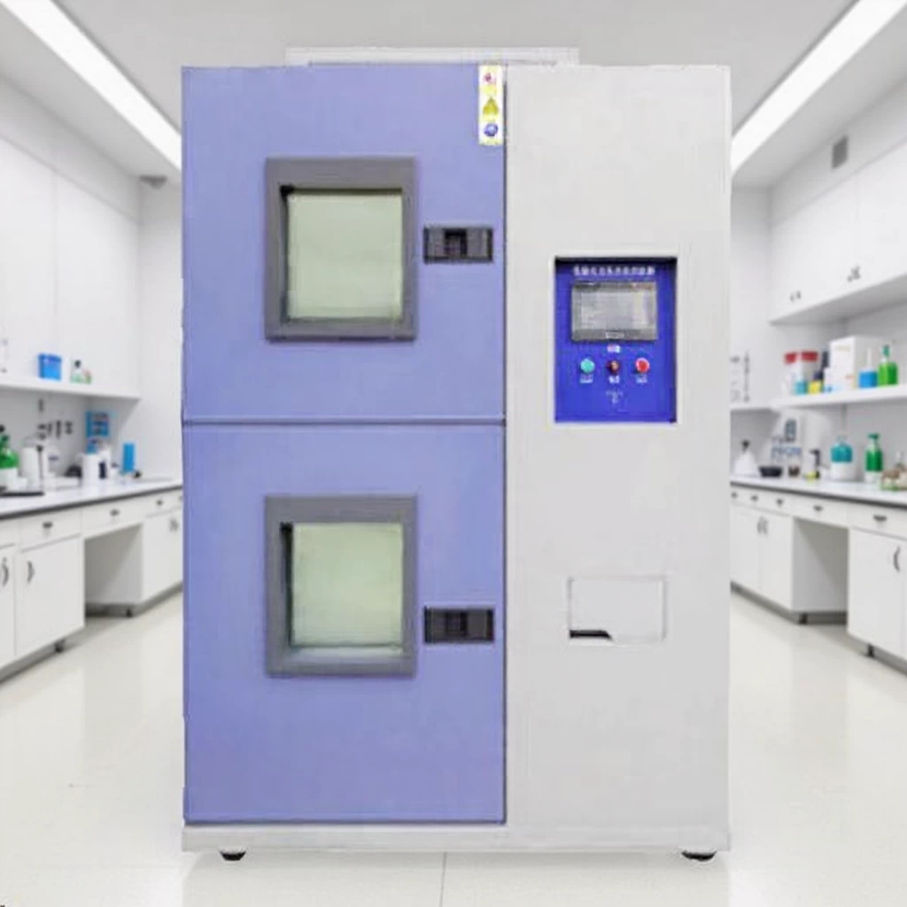 Заводская цена на двухканальный испытательный ящик для холодного и горячего удара, стабильная и надежная производительность продукта производителя источника Hongjun