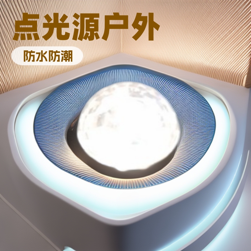 点光源防水广告招牌七彩像素星光桥梁亮化专用led跑马灯批发门头