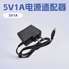 5V1A電源アダプタ美規欧規直流ledランプ監視カメラルータドアベル線電源付き