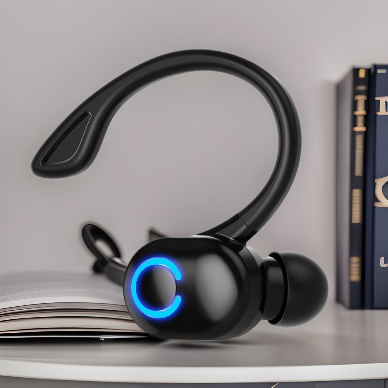 W6 Bluetooth Headset S10 Wireless Single-Ear In-Ear Earhook Huaqiangbei Long Battery Life Upgrade Hands-Free for Mobile Phones