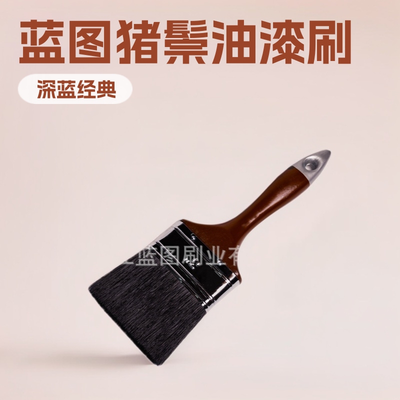 High-grade foreign trade wooden handle brush hard wooden handle paint brush manufacturers straight hair Zhenjiang paint brush High-grade foreign trade wooden handle brush hard wooden handle paint brush manufacturers straight hair Zhenjiang paint brush
