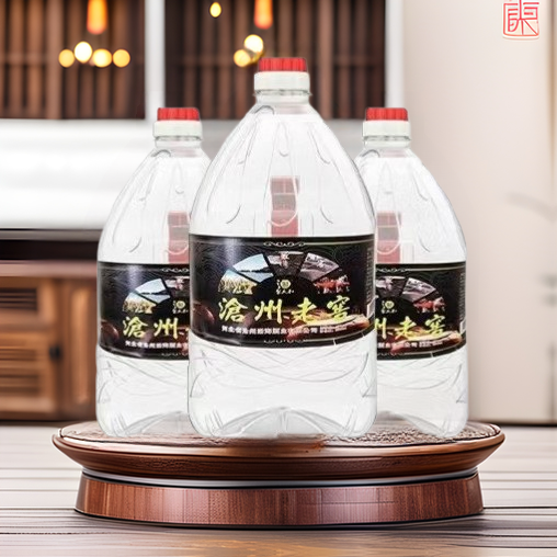 【纯粮白酒】42度沧州老窖桶装浓香型粮食发酵酒固态口粮泡药实惠