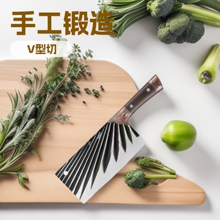 Runjianghu Hand-Forged Household Kitchen Knife Ultra-Fast Sharp Chef's Knife New Household Meat Cleaver Bone Chopping Knife