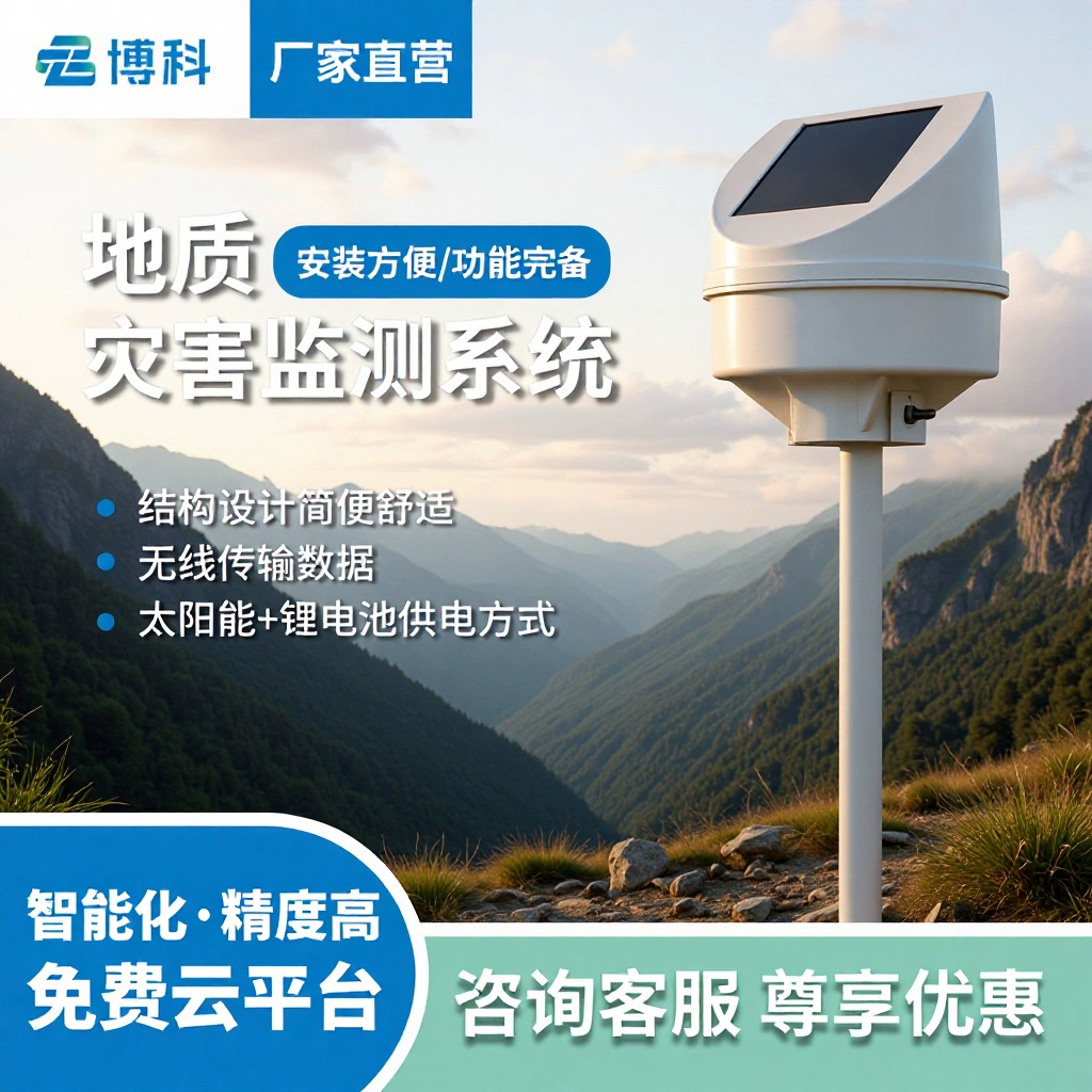 Геологический монитор стихийных бедствий горный склон туннель Геологическая система мониторинга стихийных бедствий удаленный монитор перемещения наклона