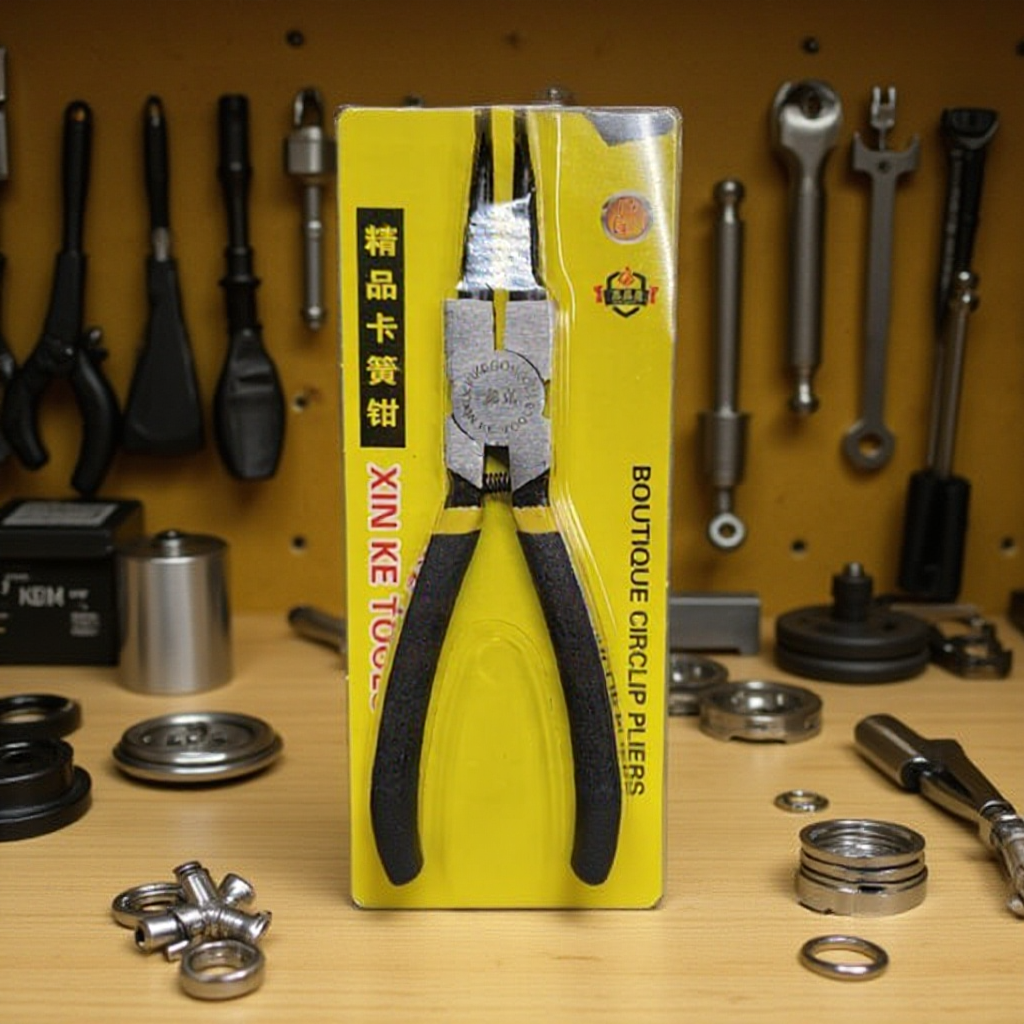Factory Price Wholesale 7inch Circlip Pliers, Retaining Ring Pliers, Hole Pliers, Straight Blade, Bent Blade, Yuanyong Hardware Tools, High Carbon Steel