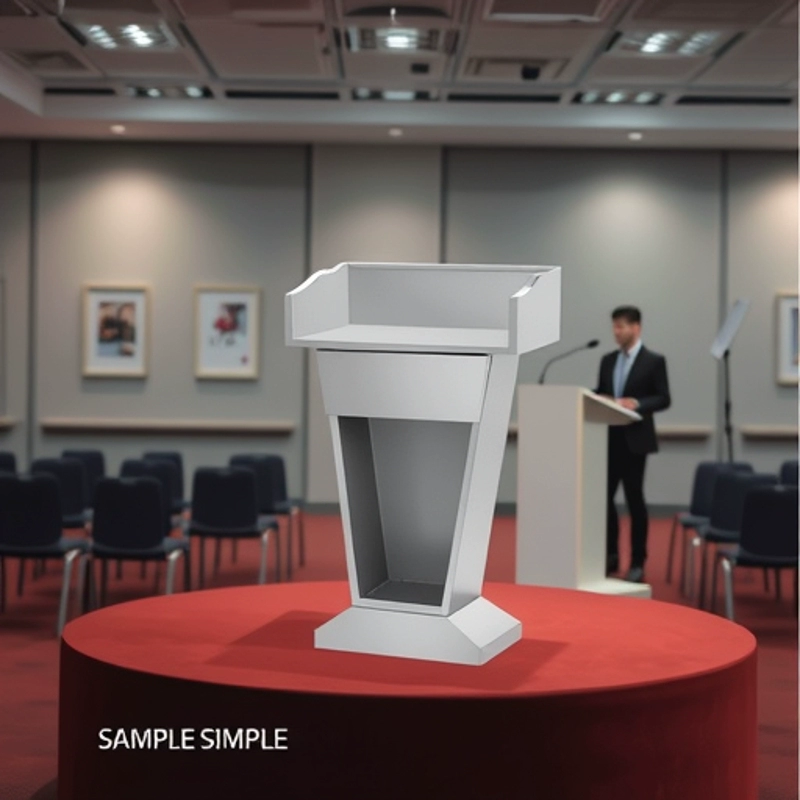 Приветственная стойка регистрации из нержавеющей стали