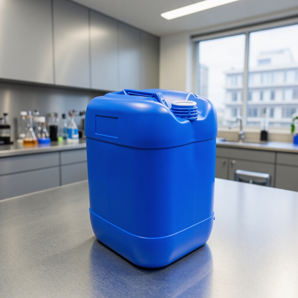 庆云工厂25升U型堆码桶25L闭口方桶白25公斤化工桶化工包装塑料桶