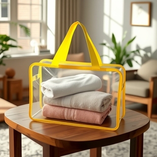 Transparent Cosmetics Bag Dust Bag Pvc Cosmetics Cosmetics Bag Travel Portable Plastic Waterproof Zipper Bag