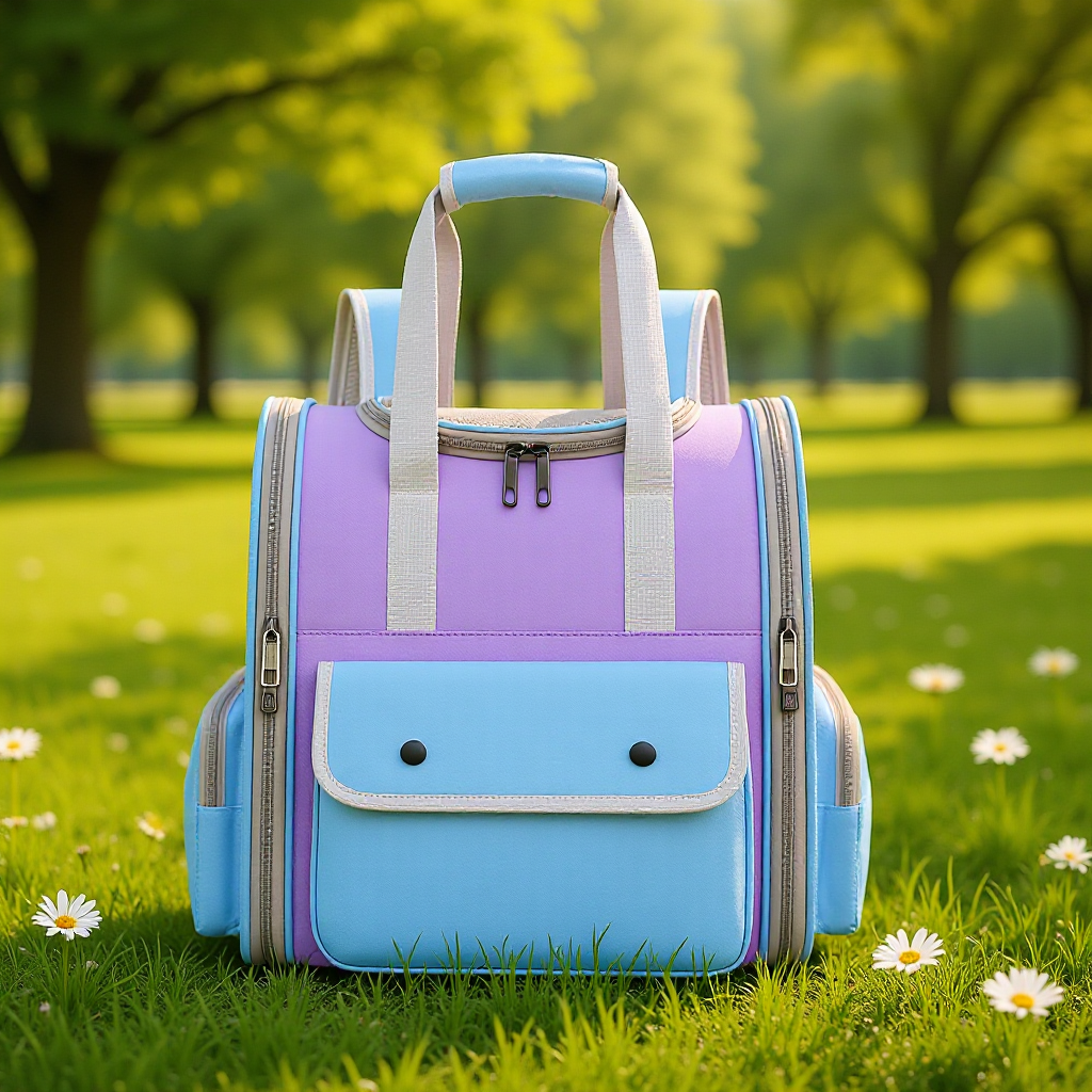 Pet Bag, Portable, Breathable, Travel-Friendly, Cat Bag, Backpack, Special for Cats and Dogs, Cross-Border Hot Sale