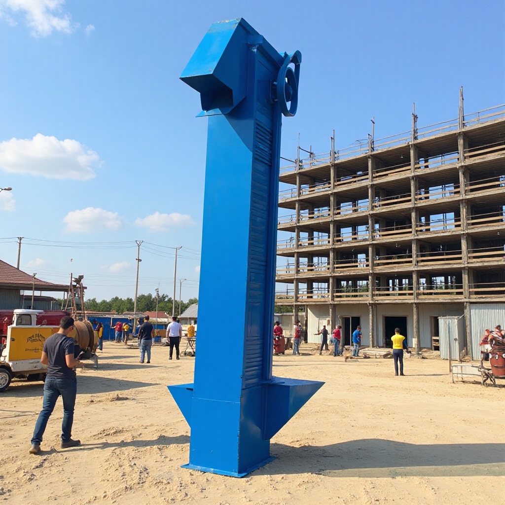 塑料瓦斗提升机干粉腻子上料机 矿粉石膏粉斗式提升机封闭式垂直