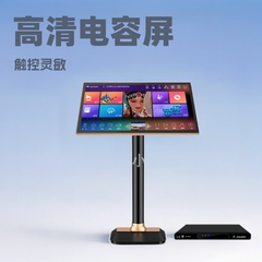 InAndOn 雷音王爵システム タッチスクリーンカラオケ分割型ホスト KTV 家庭用カラオケマシン ワイヤレスカラオケマシン