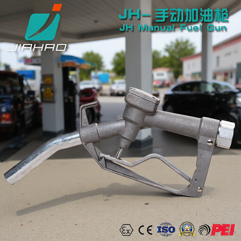 Jiahao Manual Fuel Gun Jh60 Diesel Kerosene Pesticide Water and Low Corrosion Chemical Liquid Large Flow Fuel Gun