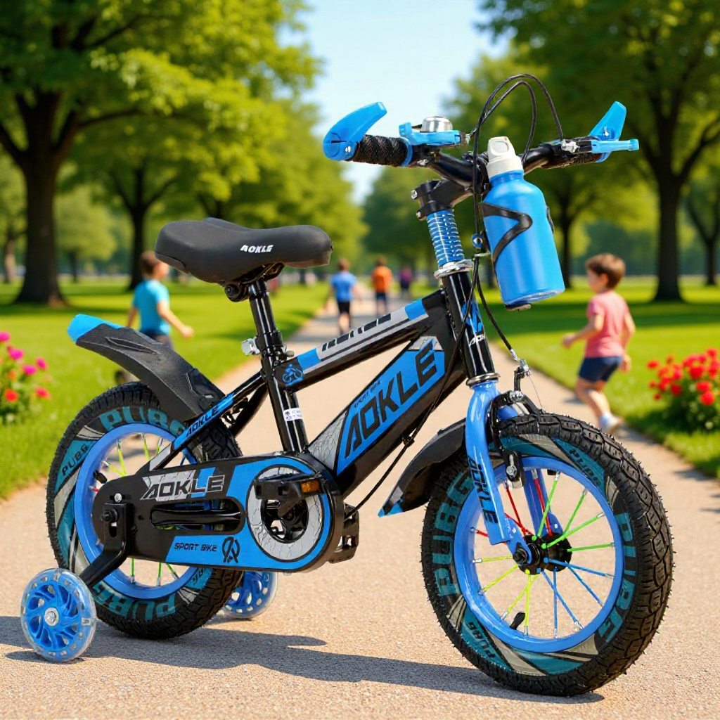 Bicicletas de seguridad para niños bicicletas para estudiantes 12 * 14 * 20 pulgadas bicicletas bicicletas para niños