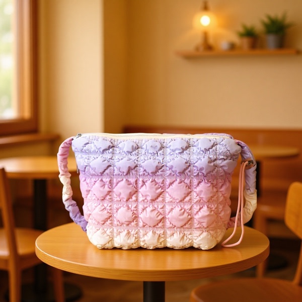 Autumn fashionable cloth, shoulder bag, trend of season, color, (Physicals)