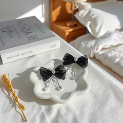 小香蕾丝手工缝珠串蝴蝶结布艺配件DIY 服装鞋袜箱包配件胸针配饰