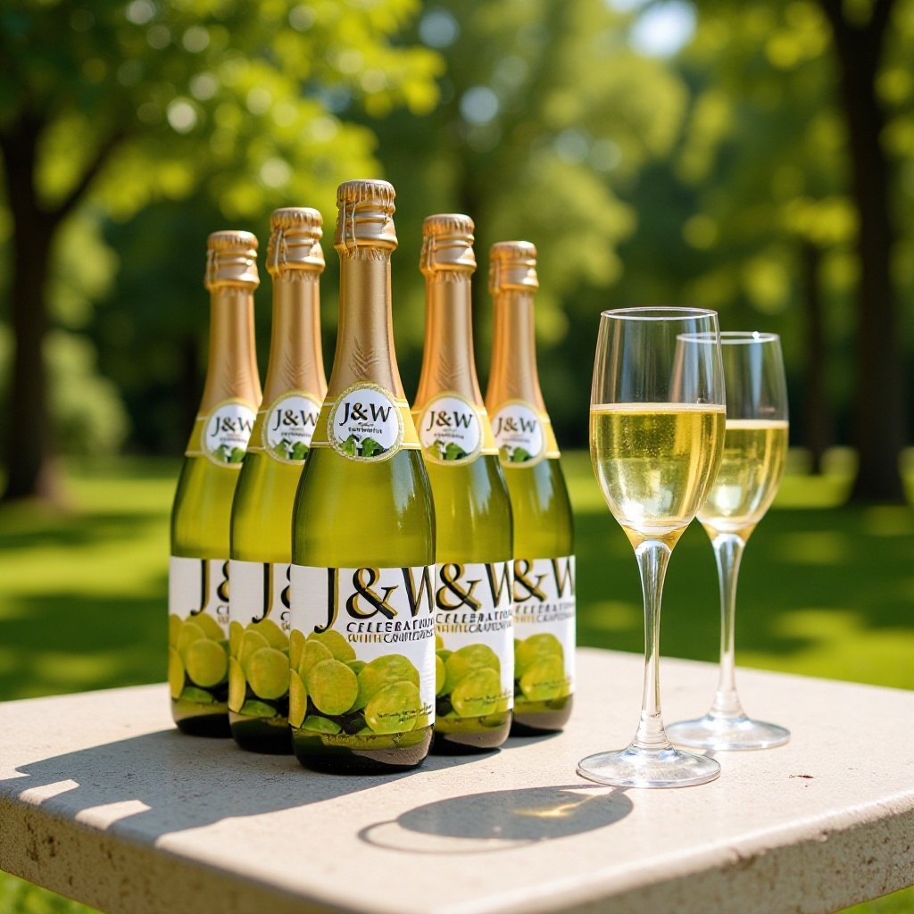 艾加无醇起泡酒葡萄汁结婚桃红无酒精香槟酒750ml*6瓶装包邮