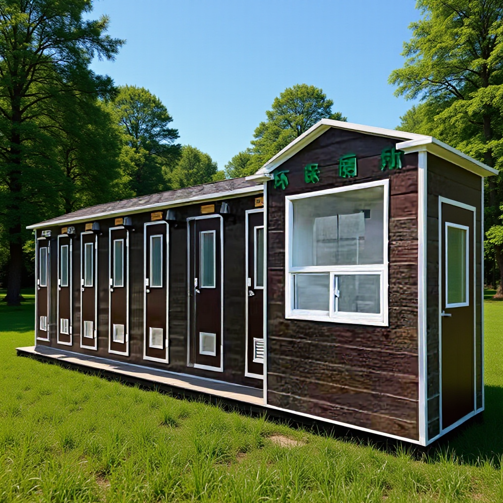 Manufacturer Outdoor Simple Construction Site Mobile Toilet Bathroom Shower Room Scenic Area Temporary Toilet Public Toilet Shower Room
