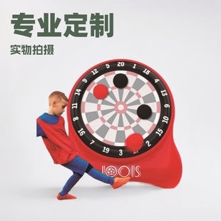 Supply Inflatable Kidsren's Throwing Toys Inflatable Dart Board Target Lawn Entertainment Toys Football Target