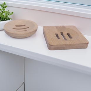 Factory Direct Supply Creative Bamboo Soap Holder Handmade Soap Box