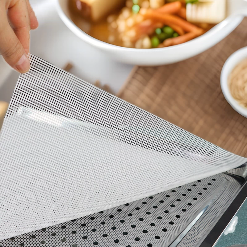 Силиконовый коврик для приготовления булочек на пару, антипригарная паровая ткань для домашнего использования, антипригарный коврик для пароварки.