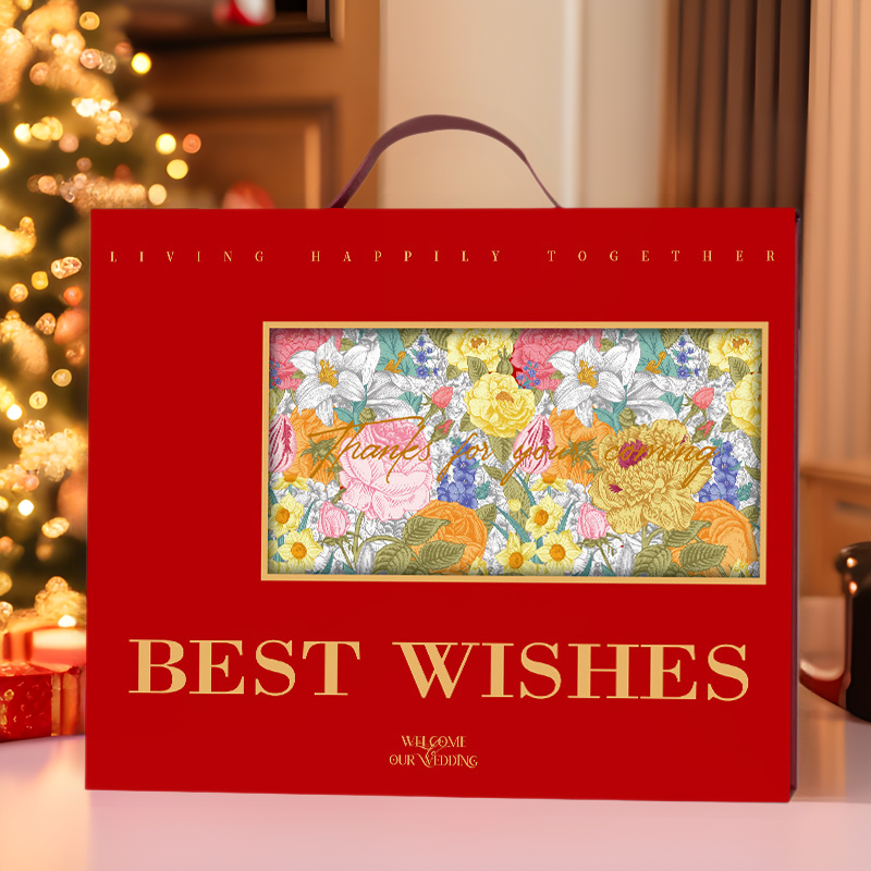 Gift Box empty box birthday gift box candy box packing box hand gift box high-end ceremony sense large gift box