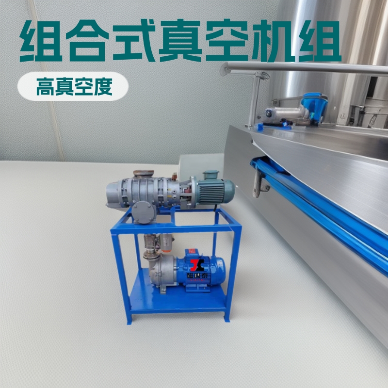 JZJ2B300-2.2真空机组ZJP300+150罗茨增压泵2BV5121水环真空泵