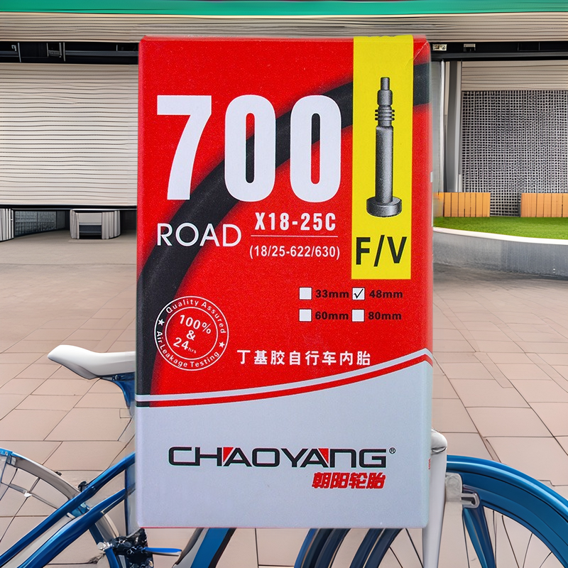 Chaoyang tire road bicycle butyl inner tube 700 × 23c/25/32 French mouth dead flying racing universal tire