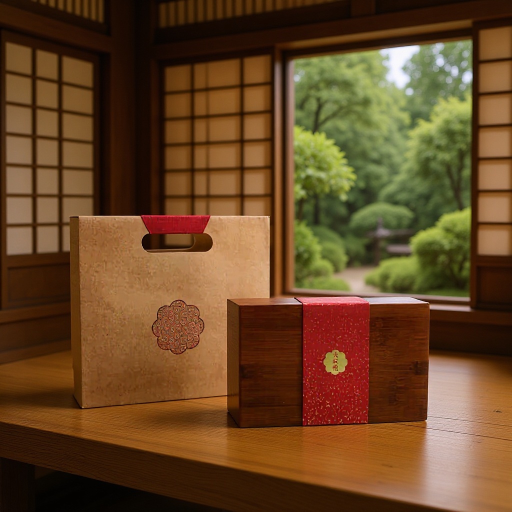 竹盒天地盖茶叶木盒木制普洱茶散茶包装礼品盒茶壶杯收纳礼盒