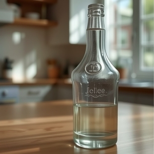 Sealed 500ml Universal Wine Bottle Empty Bottle Tasting Decoration Ornaments Wuliangye Puree Transparent Glass Liquor