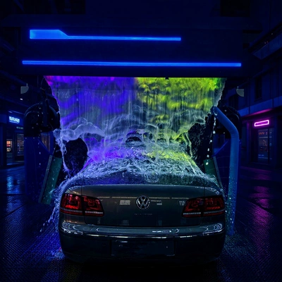 Customized Computer Car Washing Machine, Fully Automatic, Contactless, Large-Scale, Unmanned, Self-Service, Commercial, Intelligent Car Washing and Care All-In-One (Car washing machine)
