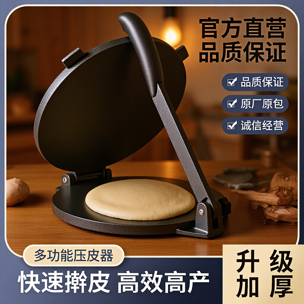 Manual de la máquina de prensado de la piel artefacto presión del hogar bollo presión de la piel perezoso bolso hecho a mano molde de la piel dumpling pastel Mexicano máquina de prensado