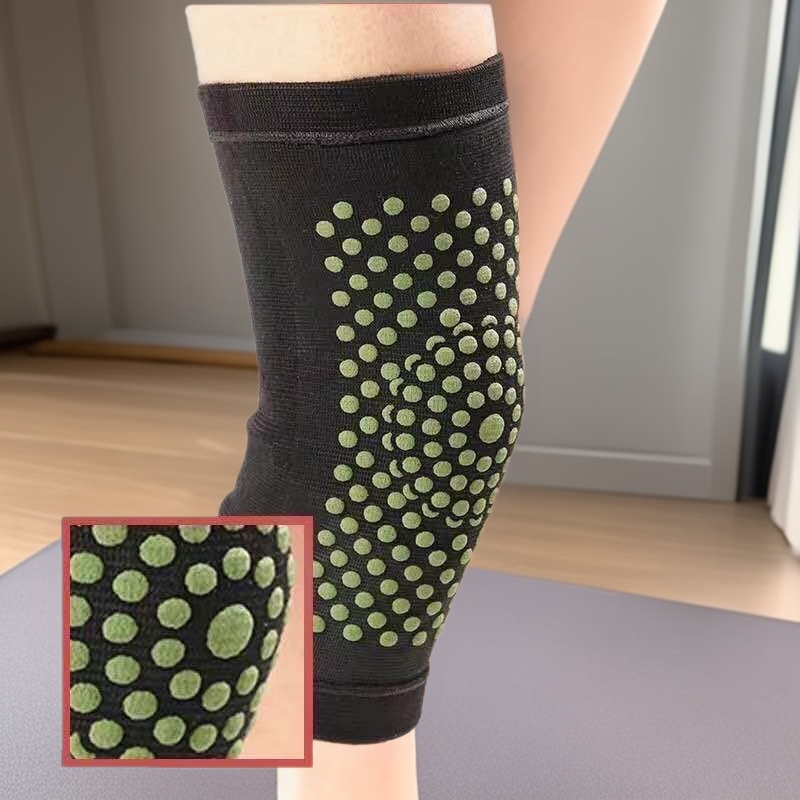 Suministro directo de fábrica Wormwood rótula de dos lados elástico rótula calefacción corta deportes espuma caliente bulto rótula