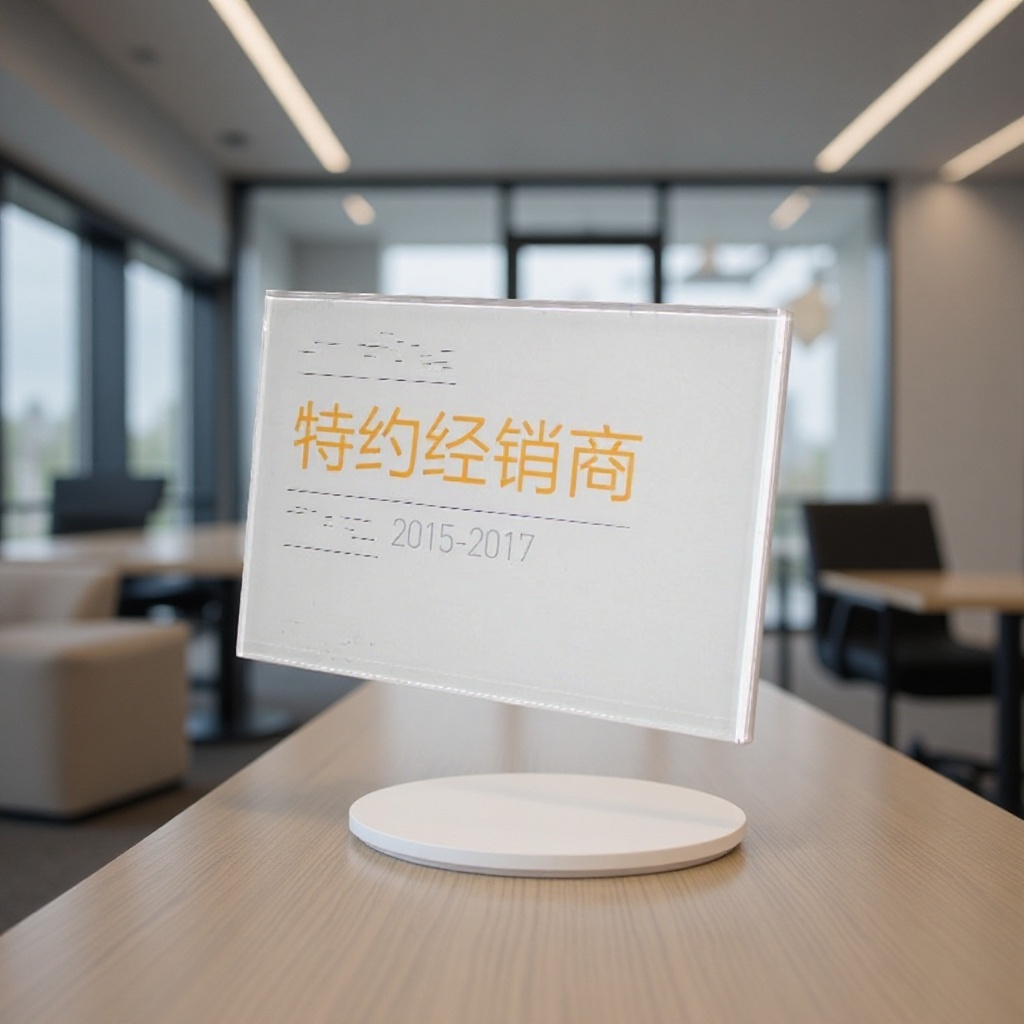 白色亚克力经销授权牌子 深圳有机玻璃奖牌制品制作工厂