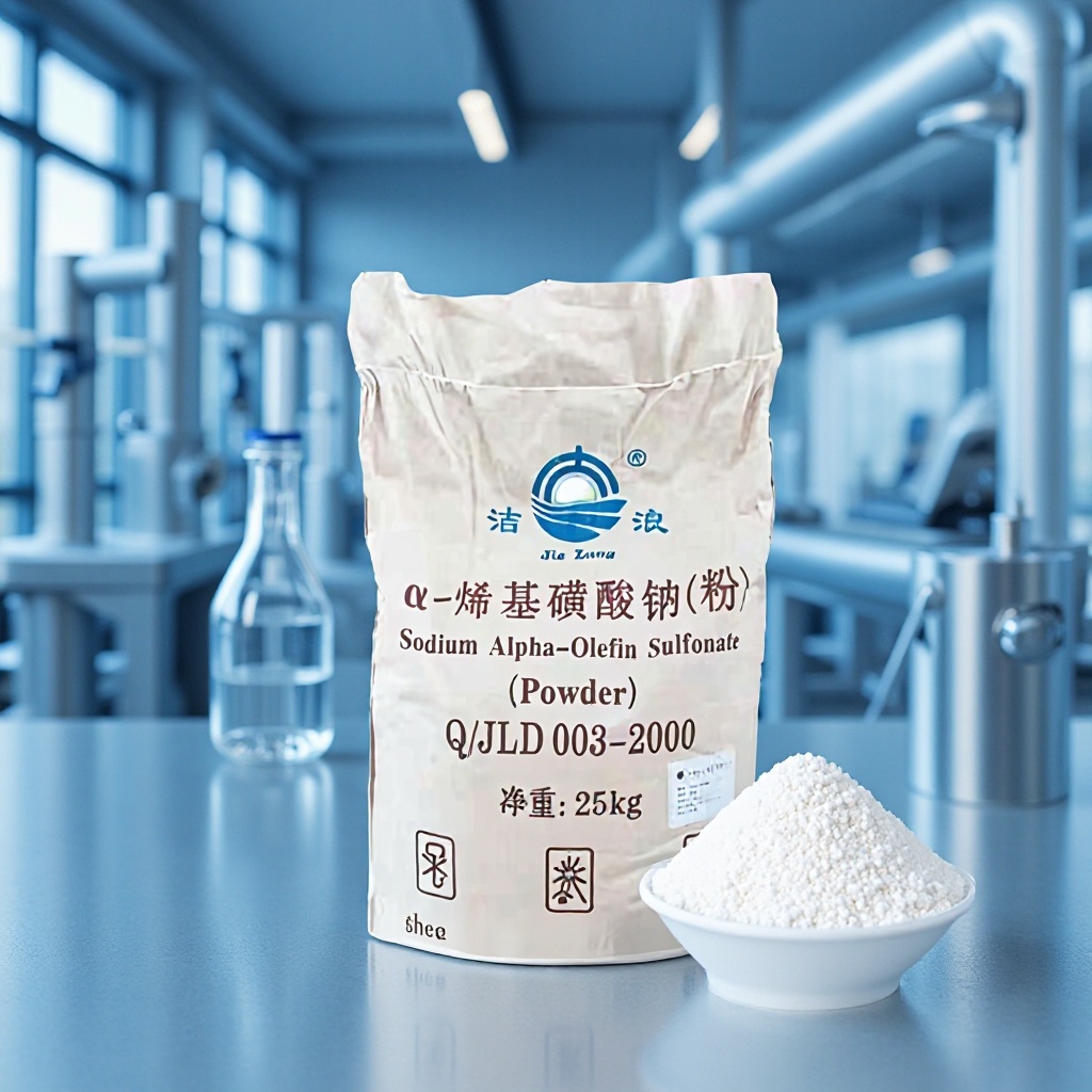 批发α-烯基磺酸钠AOS粉剂洗涤有机硅原料砂浆发泡剂抗硬水