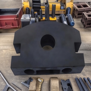 Underground polyurethane mine car bumper bumper bumper anti-collision bumper fixed rubber bumper bumper