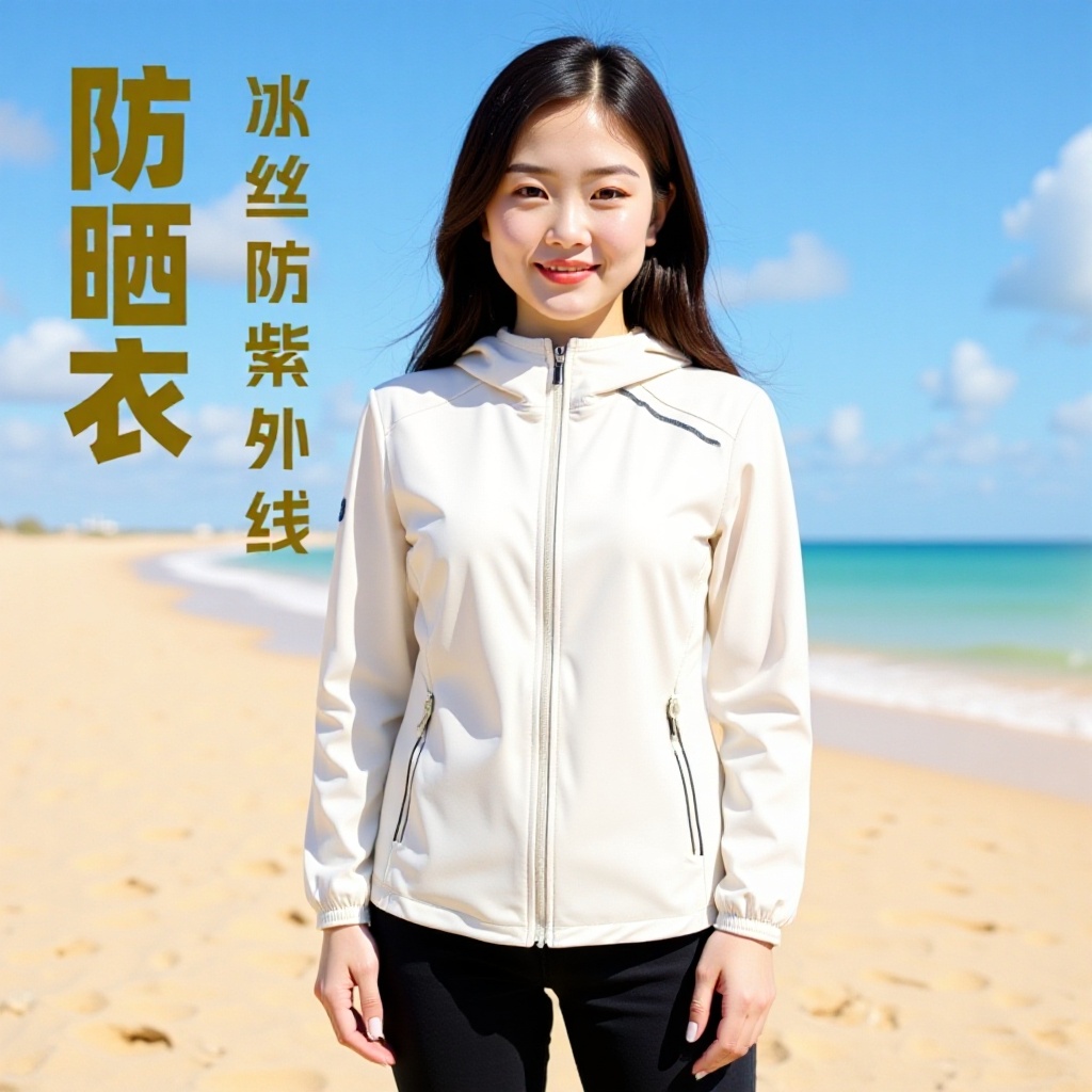 Custom LOGO Skin Clothing Sunscreen Clothing Jacket Men's Hooded Cool Ice Silk UV Protection Sunscreen Clothing Women's upf50