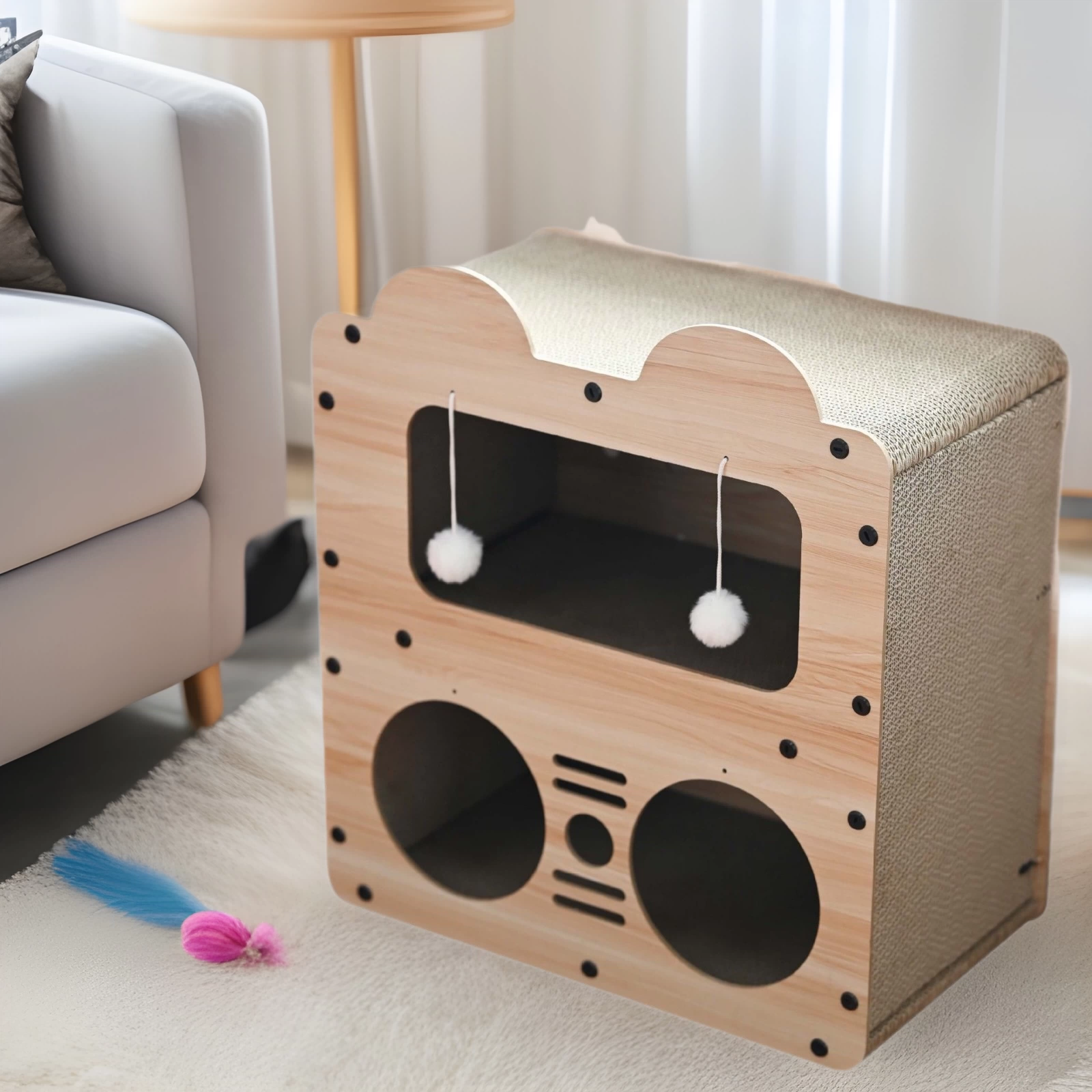 Кошачий захват Кошачий диван двухслойный кошачья вилла двойного назначения