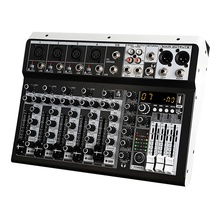 Aibedo KP6专业6路调音台DSP效果直播手机声卡电脑录音舞台演出