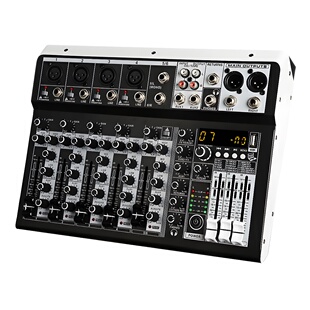 Aibedo KP6 professional 6-way mixer DSP effect live broadcast mobile phone sound card computer recording stage performance