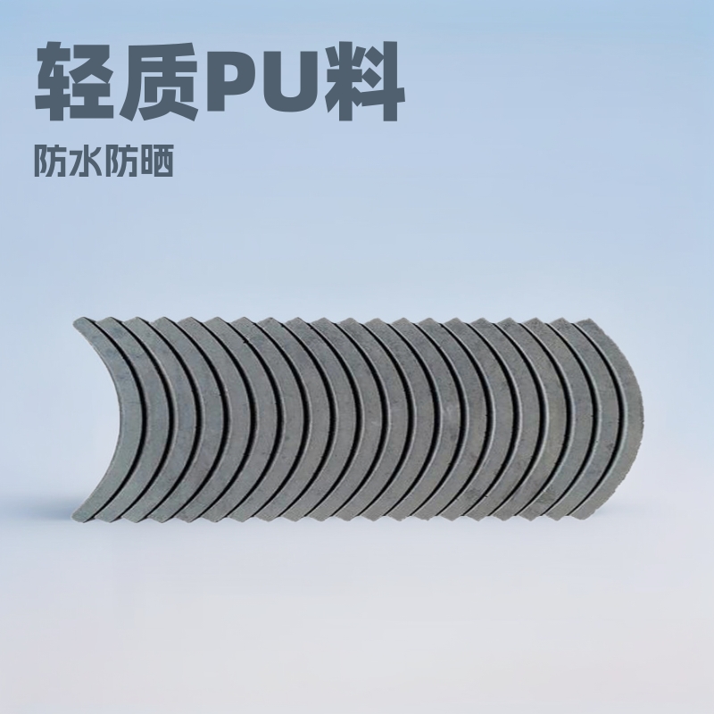 轻质pu文化石pu石皮古瓦片抖音别墅仿古室内外文化背景墙新型材料