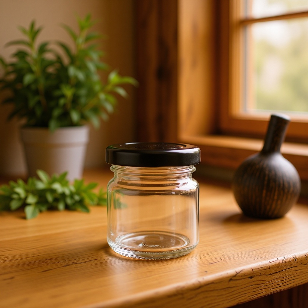 玻璃瓶蜂蜜酱菜鱼子酱瓶子密封罐燕窝罐头瓶带盖喜蜜分装瓶小容量