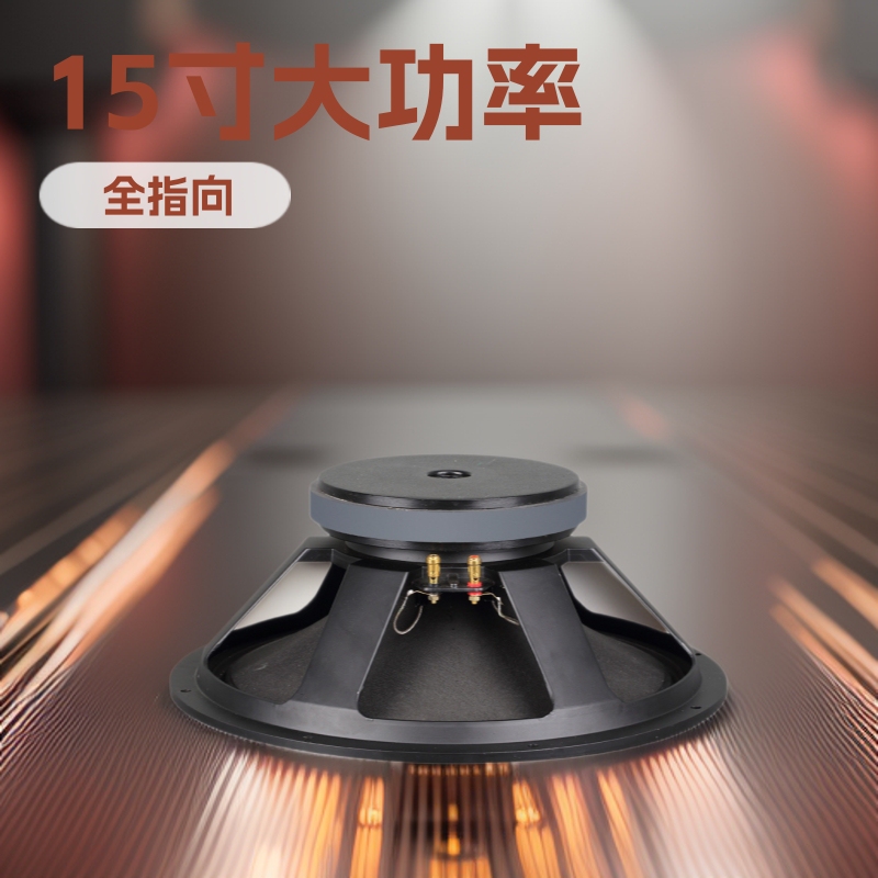 15-Inch 190 Magnetic 75-Core Bass Speaker Audio Stage Outdoor Performance Loudspeaker Heavy Bass Subwoofer