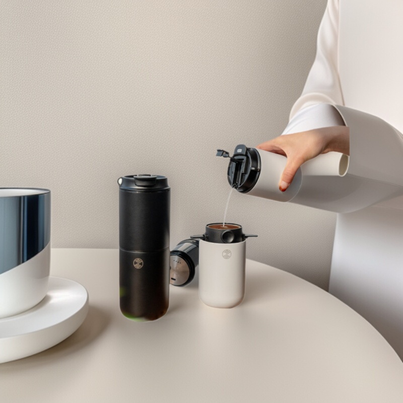 Household Simple Portable Small Coffee Machine Coffee Grinder Grinding Integrated Electric Bean Grinding Hand Coffee Machine Household Simple Portable Small Coffee Machine Coffee Grinder Grinding Integrated Electric Bean Grinding Hand Coffee Machine