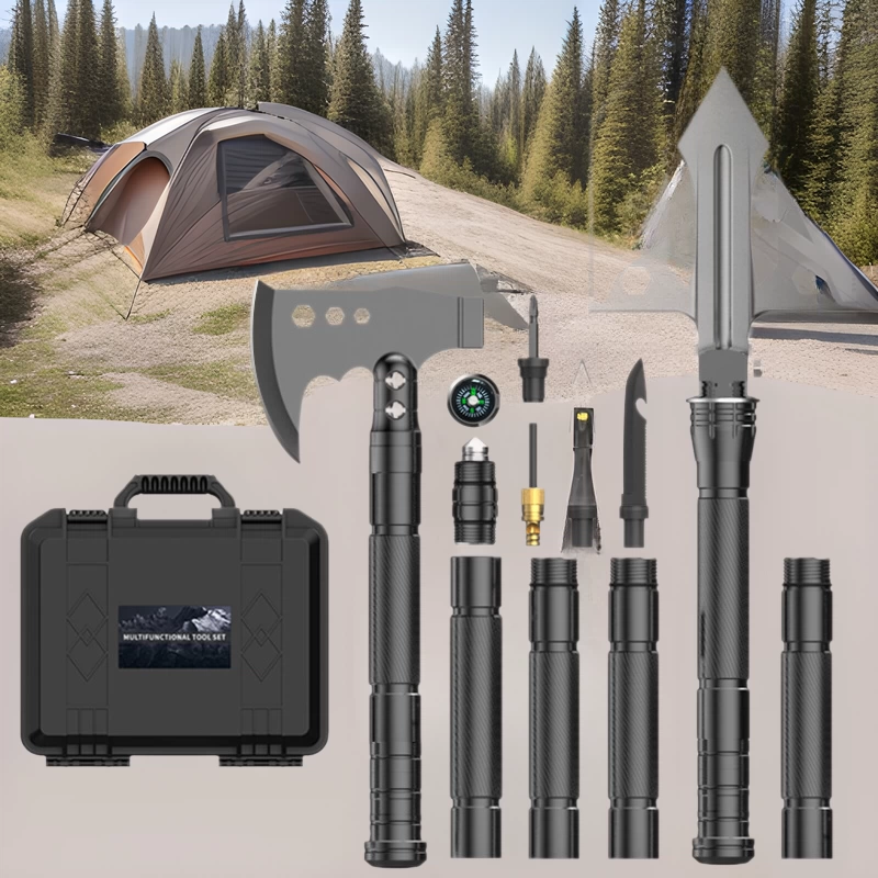 Инженерная лопата автомобильный комбинированный набор складной топор кемпинг топор открытый портативный комплект многофункциональная инженерная лопата